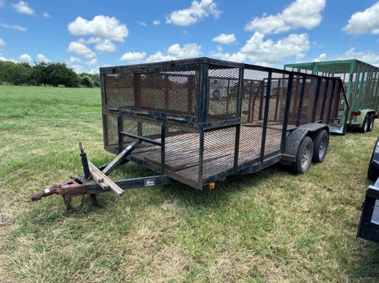 16 FT LANDSCAPING TRAILER