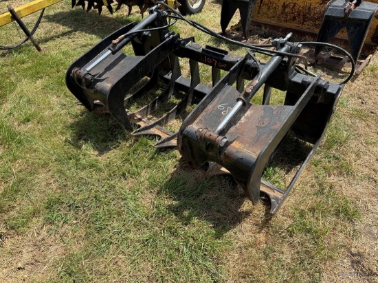 HYDRAULIC ROCK GRAPPLE BUCKET