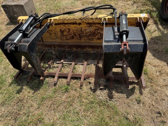 HYDRAULIC GRAPPLE ROCK BUCKET