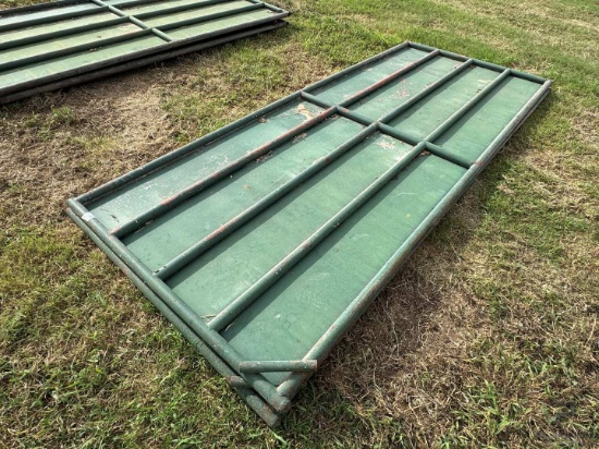 2- 11.6FT SOLID GATE
