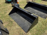 72 INCH SKID STEER BUCKET