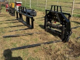 5FT HYDRAULIC SKID STEER FORKS