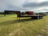 24FT TRIPLE AXLE FLATBED TRAILER