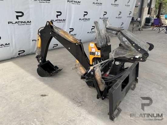 Giyi Skid Steer Backhoe Attachment
