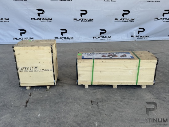 ELECTRIC HYDRAULIC TRACK PIN PRESS MACHINE