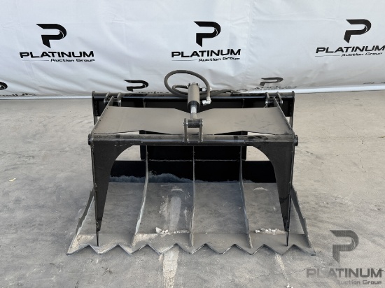 MINI SKID STEER ROCK GRAPPLE BUCKET