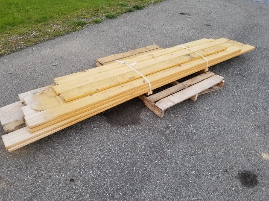 Bundle of 5/4 Treated Decking sold as a group