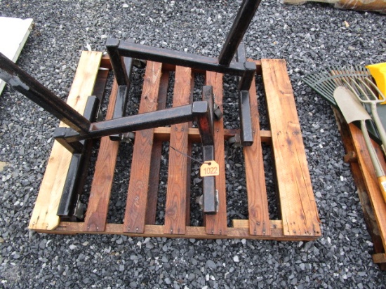 Two Steel Wheeled Frame Work