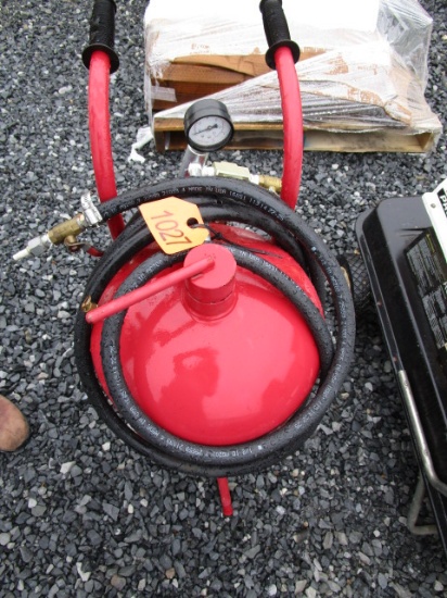 Central Pneumatic Sand Blaster