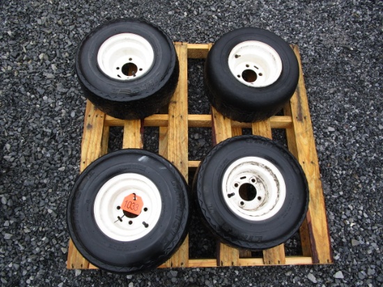 4 Golf Cart Tires & Wheels