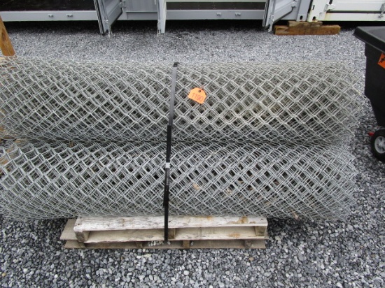 4 Rolls of New Chain Link Fencing