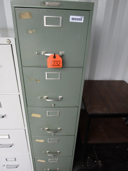 5 Drawer File Cabinet
