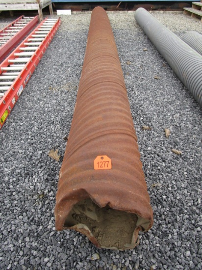16" x 20' Steel Used Culvert Pipe