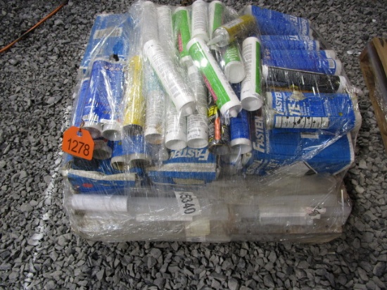 Pallet Of Epoxy Tubes Please Do Your Own Complete Inspection