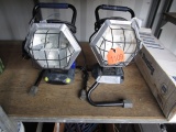 Two 500 Watt Lights