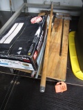 Wooden Cart With Misc. Items