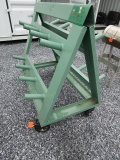 Green Heavy Duty Wheeled Cart