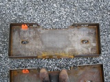 Skid Steer Loader Quick Attach Blank Plate