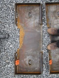 Skid Steer Loader Quick Attach Blank Plate