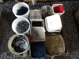 Pallet of Roofing Fastners Please Do Your Own Inspection