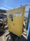 Yellow Metal Cabinet w/Contents