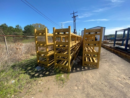 1-Yellow Pallet Racks (19' Long)