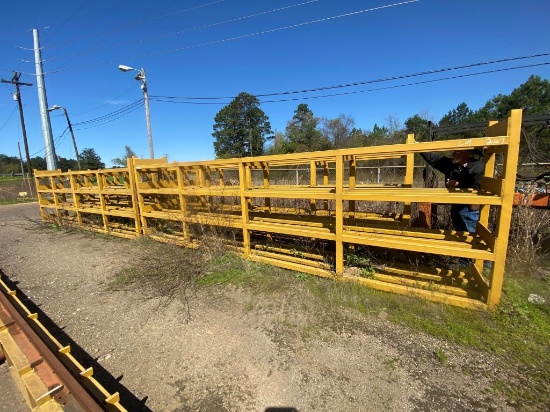 1-Yellow Pallet Racks (19' Long)