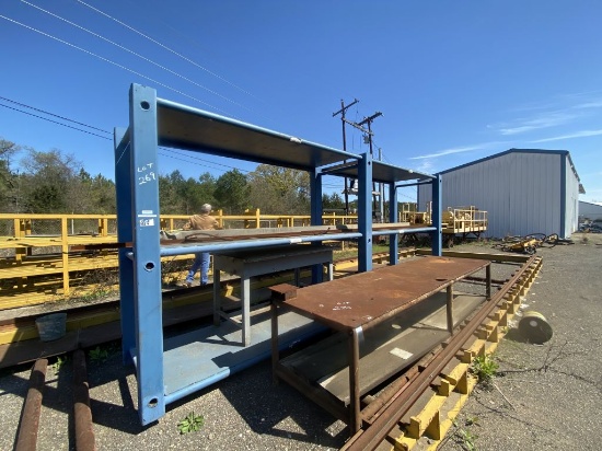 Blue Pallet Rack