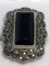 Victorian 1890's Onyx and Marcasite Ring