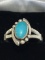Ladies Antique Silver Native American RIng