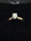 Beautiful Ladies 14K Gold 1ct. Diamond Ring