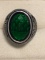 Fantastic Men's Genuine 6ct Green Tourmaline Ring