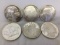 (6) .999 1oz. Silver Coins