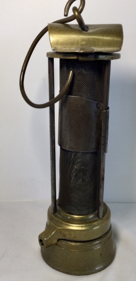 Rare: Henry Watson 1840's Miners Lamp