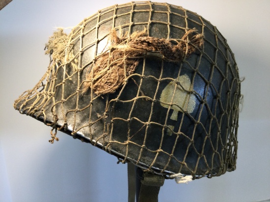 Outstanding WWII U.S. Airborne 506th Regiment Helmet