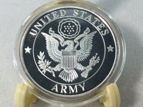 1oz. .999 Silver "United States Army" Coin