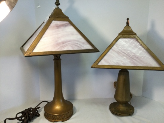 (2) Great Original Deco Lamps