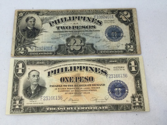 Rare: Original WWII Victory Notes