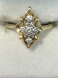 Outstanding 14K Solid Gold Ladie's 1ct Genuine Diamond Ring