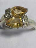 Beautiful Custom Made Ladies Imperial Topaz Ring
