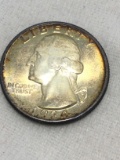Uncirculated MS64 1934 U.S. Washington Quarter