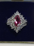 Fantastic Ladies 2ct Rubellite Ring