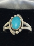 Ladies Antique Silver Native American RIng