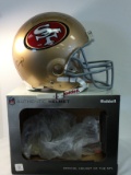 Fantastic Official NFL 49ers Autographed Helmet