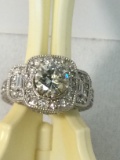 Breathtaking Ladies 3.5ct. Diamond Ring