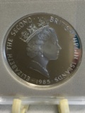 Beautiful Proof .999 Silver 1985 Queen Elizabeth Coin