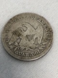 U.S. 1854 Silver Quarter