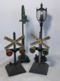 Rare: Antique Toy Railroad Accessories