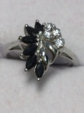 Fine Ladies Sapphire Cocktail Ring