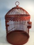 1930's Metal Birdcage